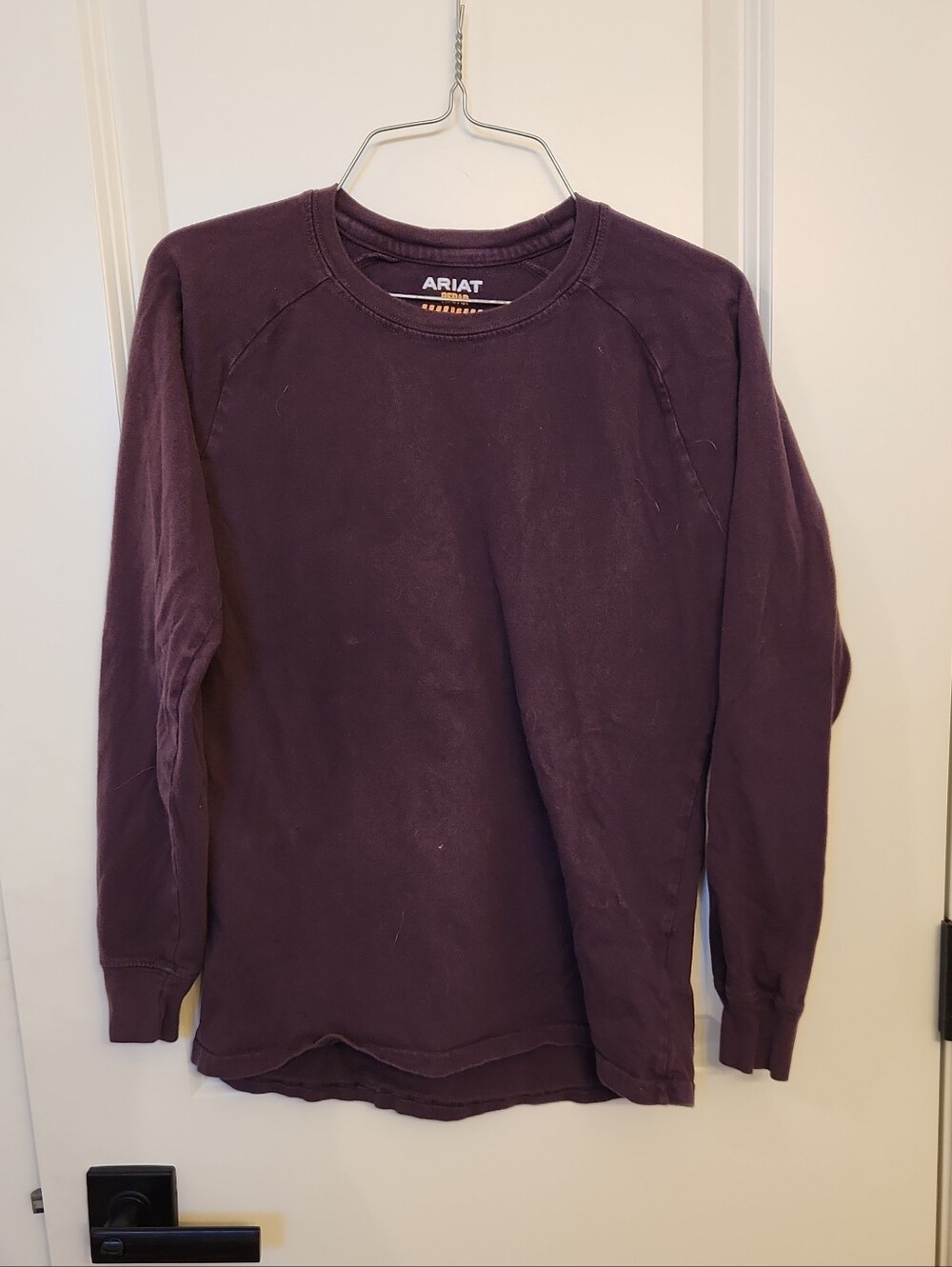 Ariat Women's Crewneck Sweatshirt - Plum Purple